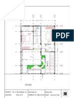 Mr. G. Bharadwaj's Resi Ar. Ditsa Ghosh Delhi, NCR First Floor Plan