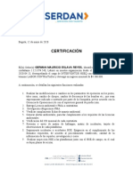 10.5 Certificado Laboral SERDAN-MT Con Funciones