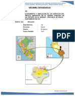 Informe Topografico