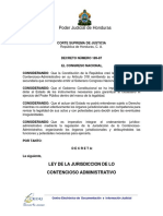 Ley de La Jurisdicción de Lo Contencioso Administrativo