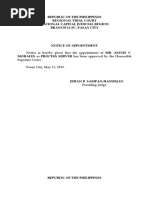 Republic of The Philippines Regional Trial Court National Capital Judicial Region Branch 11-Fc, Pasay City