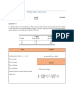 Ejercicio 7.4: Operaciones Unitarias I