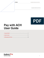 Pay With ACH User Guide