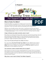 Family Tree Maker Support