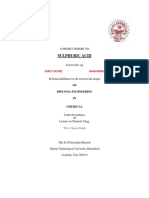 A Project Report On Sulphuric Acid