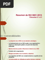 Resumen - Clausula 0.1 To 3 ISO 9001 - 2015