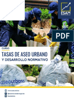 Curso Tasas de Aseo Urbano