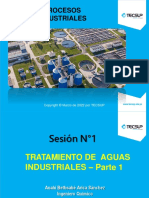 Ppt-S01-Tratamientos de Aguas Industriales