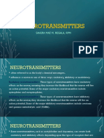 Neurotransmitters: Shaira Mae M. Regala, RPM