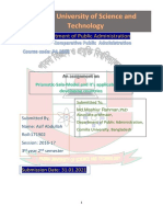 Prismatic Sala Model and Its Applicability in Developing Countries