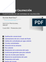 Clase 6 Clasificación de Los Sistemas de Calefacción