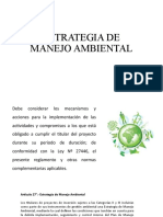 8.0 Estrategia de Manejo Ambiental 1