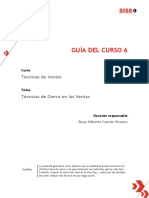 Guía Del Curso - Semana 6