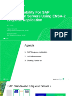 High Availability For SAP Application Servers Using ENSA-2 Enqueue Replication