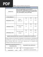 Acta de Constitucion Del Proyecto