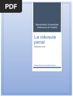 Clausula Penal