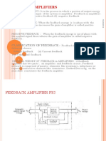 Feedback in Amplifiers Omamp