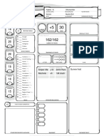 Theodore Fletcher: Sniper Rifle +10 2d10 Pierce Machete +9 1d6 Slash