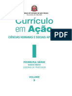 Caderno Do Professor - CHS - Volume 3 - Versão Preliminar