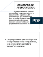 Pseudocodigo