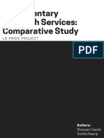 Parliamentary Research Services: Comparative Study: Ls Pride Project