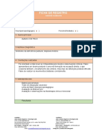 Ficha de Registro de Casos Clinicos