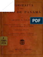 Geografía Del Istmo de Panamá - 1905 - VALDÉS, Ramón