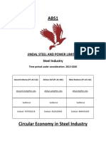 Jindal Steel and Power Limited Steel Industry: Time Period Under Consideration: 2013-2020