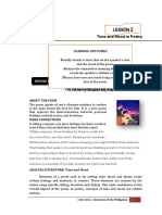 2 - Chapter Ii - Lesson 2 - Tone and Mood in Poetry