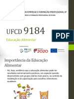 UFCD 9184 Alimentacao PreEscolar