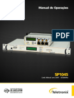 Manual de Operações: Link Móvel em Uhf - 450Mhz