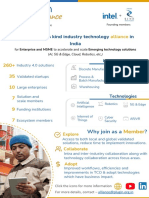 The First-Of-Its Kind Industry Technology in India: Alliance