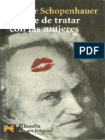 Arthur Schopenhauer El Arte de Tratar Co