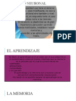 Neurofisiología Del Aprendizaje y La Memoria