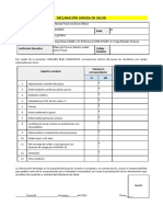 Plantilla - Declaracion Jurada Salud