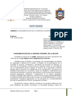 Defensa Integral de La Nacion Grupo1 Und.2 Informe