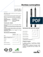 KSB Manual Tecnico Sumergible