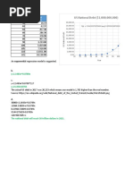 Project 5 Exponential and Logarithmic Regression