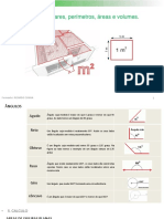 1.1.2 Medições Lineares, Perimetros, Áreas e Volumes