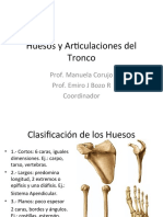 Huesos y Articulaciones Tronco y Generalidades