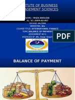 Balance of Payment