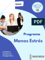 Manual Del Participante - Programa Preventivo en Estrés