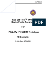 NOJA-522-20 DNP3 Device Profile