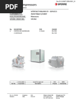 Especificação Técnica Compressor de Ar de Partida Sperre XA180