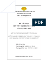 RM (T2) - FINAL - PHẠM PHƯƠNG NGHI + PHẠM NGUYỄN THẢO UYÊN - ANALYZING THE IMPACT OF SPREADING INFORMATION ON SOCIAL MEDIA OF YOUNG PEOPLE IN HO CHI MINH CITY