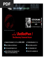 EN - BlackHat US 2011 DotDotPwn Directory Traversal Fuzzer