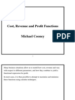 Cost Revenue