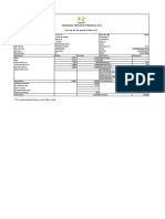 Particulars Actuals Earnings Particulars Deductions