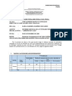 Actividad de Informe