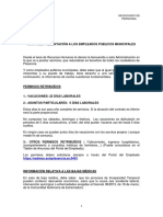 Carta de Presentacion A Los Empleados Publicos